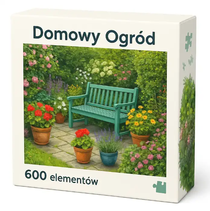 Domowy ogród - puzzle 600